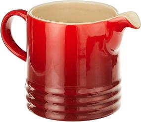 img 1 attached to 🍒 Creuset Stoneware Cream Cerise Cherry: Premium Quality Cookware for Stylish Kitchens