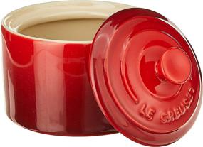 img 2 attached to 🍒 Creuset Stoneware Cream Cerise Cherry: Premium Quality Cookware for Stylish Kitchens