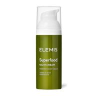 💚 elemis superfood night cream with pre-biotic; 1.6 fl oz for enhanced results logo