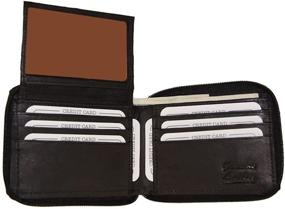 img 2 attached to 💼 Enhancing Lifestyles with the Stylish Improving Leather Wallet Organza