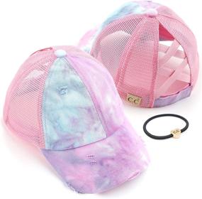 img 4 attached to C C Criss Cross Ponytail Baseball KIDS BT 791 Outdoor Recreation