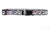 crazy hearts dog collar: stylish & playful accessories for your furry friend logo