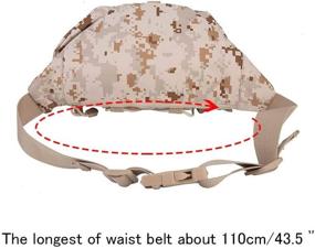 img 3 attached to Explore the OLEADER Tactical Waist Pack: The Ultimate Tool Organizer for Outdoor Adventures