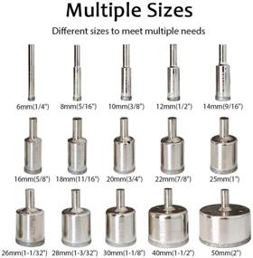 img 3 attached to Diamond Coated Ceramic Drilling Bit 6mm-50mm