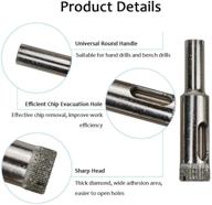 diamond coated ceramic drilling bit 6mm-50mm logo