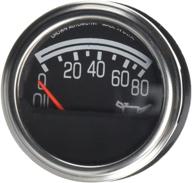 🔌 crown automotive j5750279 oil pressure gauge in black and silver logo