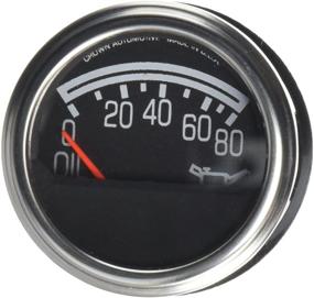 img 1 attached to 🔌 Crown Automotive J5750279 Oil Pressure Gauge in Black and Silver