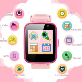 img 3 attached to AGPTEK Touchscreen Smartwatches for Educational Learning