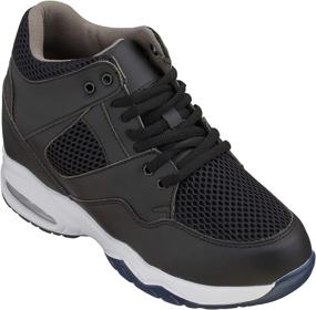 img 4 attached to CALTO Invisible Increasing Elevator Trainer Men's Shoes in Fashion Sneakers