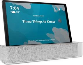 img 1 attached to 💻 Lenovo Smart Tab M10 Plus, 10.3" Android Tablet, Alexa-Enabled Octa-Core, 128GB Storage, 4GB RAM, Plantinum Grey, ZA6M0013US, Silver
