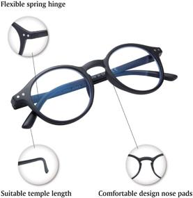 img 2 attached to 👓 Age-Defying EYEGUARD Computer Blocking Eyestrain Eyeglasses