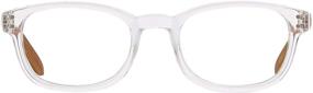 img 2 attached to Enhance Your Style with peepers by peeperspecs Sticks & Stones Oval Reading Glasses