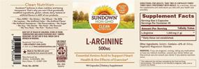 img 3 attached to Sundown Naturals L-Arginine 500мг Диетическая добавка, 90 капсул