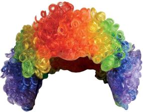 img 4 attached to 🌈 Optimized for Better SEO: Beistle 60273 Rainbow Clown Wig