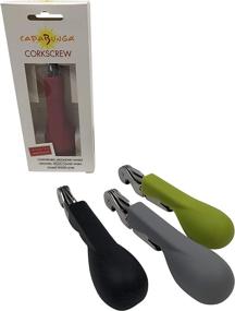 img 1 attached to 🍷 Capabunga Corkscrew & Bottle Opener - Effortlessly Open Wine Bottles with Style, in Grey