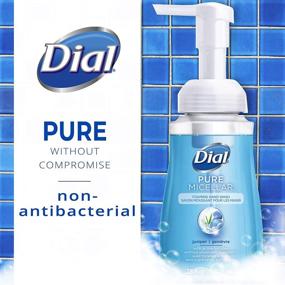 img 2 attached to 🧴 Dial Pure Micellar Foaming Hand Soap 7.5 Fl Oz - Juniper Scent (Pack of 4)