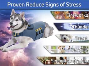 img 2 attached to CozyVest: Music, Aromatherapy, and Stress Relief in 1 Anxiety Dog Coat