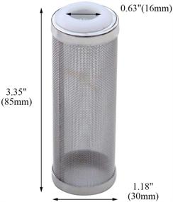 img 3 attached to XEOGUIYA Strainer Stainless Protect Aquarium