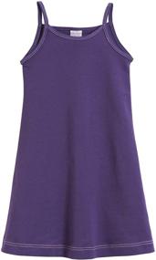 img 4 attached to 👗 Sensitive Girls' Clothing and Dresses - Camisole Spaghetti by City Threads