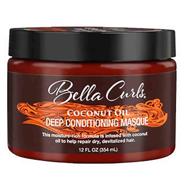 bella curls coconut conditioning masque logo