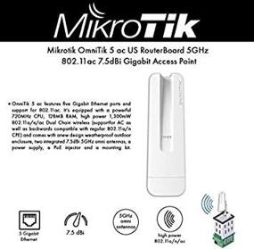 img 1 attached to Mikrotik OmniTIK RBOmniTikG 5HacD US 802 11Ac Ethernet