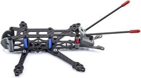 img 1 attached to FPVKing Carbon Fiber X-Type Frame Kit for 1306 1407 Motor FPV Quadcopter Drone - 4inch 175mm with 3mm Arms