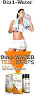🧪 jtt 9-in-1 water test kit 100ct for drinking water, aquarium, pool & spa - best kit for accurate water quality testing with instant results: ph, free chlorine, total hardness, and more logo