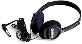 img 1 attached to Yamaha RH1C Black Portable Headphones