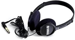 img 4 attached to Yamaha RH1C Black Portable Headphones
