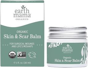 img 2 attached to 🌿 Earth Mama Organic Skin and Scar Balm: Diminish the Appearance of C-Section Scars and Pregnancy Stretch Marks with this 2-Pack, 1-Fluid Ounce Solution