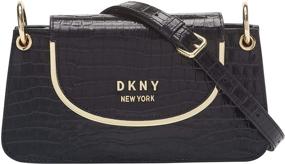 img 4 attached to 👜 DKNY Elissa Shoulder Iconic Graffiti Handbags, Wallets, and Crossbody Bags for Women