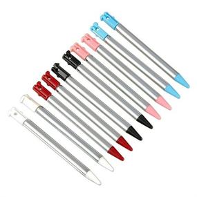 img 3 attached to 🖊️ 10 Pack of Metal Stylus Touch Pens for Nintendo 3DS, 3DS XL, 3DS LL - Compatible & Retractable