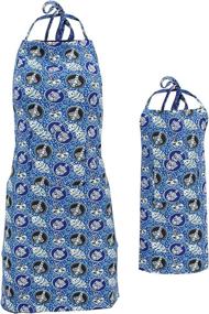 img 4 attached to 🎅 Seasonal Holiday-Themed Baby Cooking Aprons: Uniquely Designed Smocks for Little Chefs