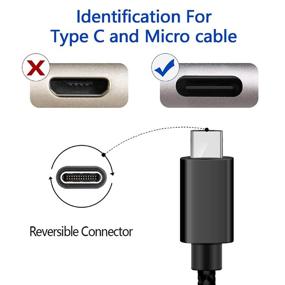 img 1 attached to 10ft USB C Cable - Type C Charging Cord for S9 Charger, Fast Charging Nylon Braided Cable 🔌 for Samsung Galaxy S10 S8 Plus Note9 8, Moto Z, Google Pixel, LG V40, BLU G9 Pro - Black