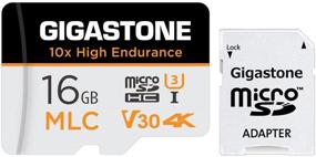 img 4 attached to 🎥 Gigastone 16 Гб MLC Micro SD Карта: Надежная запись видео 4K для видеокамеры безопасности, автомобильной камеры, наблюдения - 95 МБ/с, U3 C10