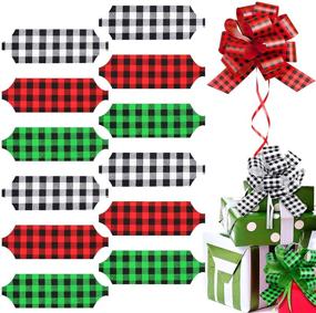 img 2 attached to Pieces Christmas Buffalo Checkered Garland