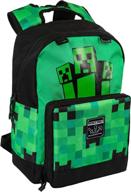 🎒 jinx minecraft creeper fatigued backpack: a must-have companion for dedicated gamers logo