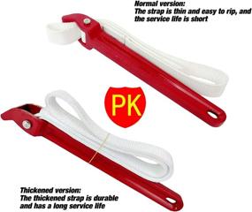 img 2 attached to 🔧 Versatile Anti-Sliding Strap Wrench: Adjustable Multi-Purpose Solution