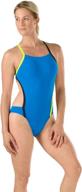 👙 speedo women's vee 2 endurance lite one piece swimsuit: performance and comfort combined logo