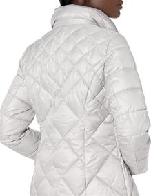 img 1 attached to 🧥 Marc New York by Andrew Marc Women's Claremont Diamond Quilted Down Jacket: Stay Warm in Style with Removable Hood