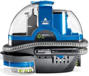 img 4 attached to 🐾 Bissell SpotBot Pet Hands-Free Spot and Stain Portable Deep Cleaner, Blue - 2117A
