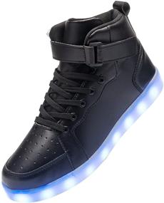 img 4 attached to 🎃 YIQIZQ Men's Charging Fashion Sneakers for Halloween & Christmas