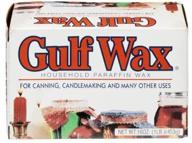 🕯️ gulfwax 1 pound paraffin wax logo