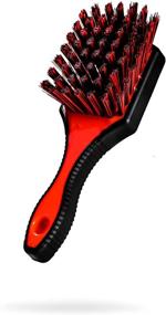 img 4 attached to 🚗 Enhance Your Car Detailing with Adam's Premium Tire Brush for Effective Rubber Tire Cleaning + Ideal for Use with Tire/Wheel Cleaners & Tire Shine