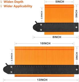 img 1 attached to 📐 Duplicator Duplication Templates: Precision Woodworking Measurement Tool for Accurate Dimensional Inspection