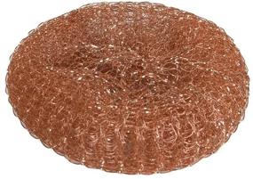 img 1 attached to 🧽 6-Pack Heavy Duty Copper Scourers for Tough Dish Scrubbing