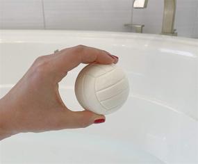 img 2 attached to 🏐 Volleyball Bath Bombs - Luxury Scented Fizzies for Volleyball Enthusiasts - 3-Pack Volleyball Gifts Ideal for Players, Teammates, Opponents, Clubs, Leagues - Perfect for Birthdays, Men, Boys, Women