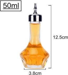 img 3 attached to Premium Stainless Steel Bitters Bottle for Professional 🍸 Mixology: Food Service Equipment & Supplies in Tabletop & Serveware