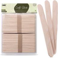 🖌️ mr. pen jumbo popsicle sticks - 100-pack of large craft sticks for waxing and crafts logo