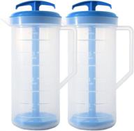 original mcsir mixing pitcher blue logo